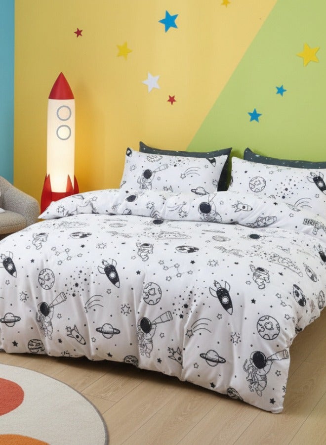 LUNA Home طقم غطاء لحاف مفرد 4 قطع بدون حشوة - Image 1